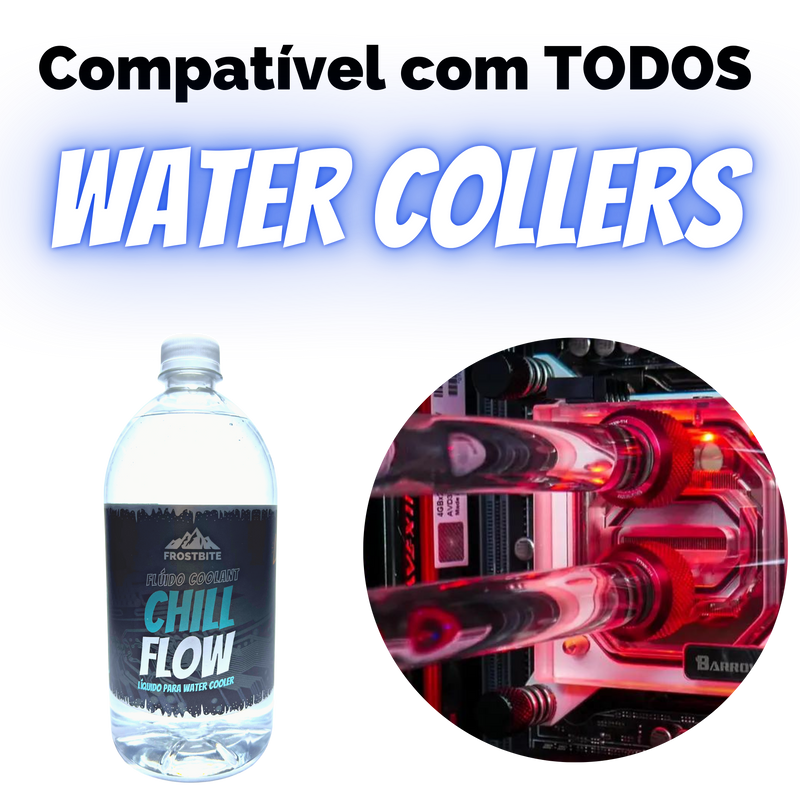 Líquido Flúido P/ Water Cooler Custom Transparente - 1lt